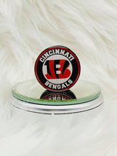 Load image into Gallery viewer, Custom NFL Phone Grip or Badge Reel with Epoxy Overlay: Pick Your Football Team Pick Your Base: Style Set 3