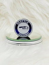 Load image into Gallery viewer, Custom NFL Phone Grip or Badge Reel with Epoxy Overlay: Pick Your Football Team Pick Your Base: Style Set 3
