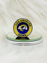 Load image into Gallery viewer, Custom NFL Phone Grip or Badge Reel with Epoxy Overlay: Pick Your Football Team Pick Your Base: Style Set 3