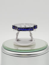 Load image into Gallery viewer, Gothic Purple Prism Brain Cupcakes: Goth Purple Epoxy Cupcake Phone Holder and Tablet Stand