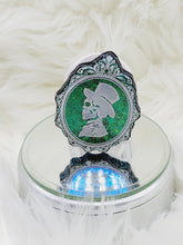 Load image into Gallery viewer, Gothic Miss Skeleton Phone Grip: Gothic Collapsable Color Shift Phone Grip