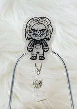 Load image into Gallery viewer, Horror Cartoon Retractable Badge Reel