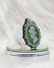 Load image into Gallery viewer, Gothic Sir Skeleton Phone Grip: Color Shift Phone Grip