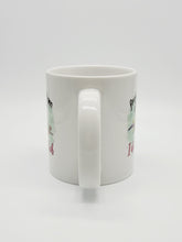 Load image into Gallery viewer, 11oz/15oz Funny Floral "From The Bottom of My Heart, I Don't Give a F*ck" Coffee Mug: Funny Floral Coffee Cup