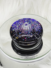 Load image into Gallery viewer, Holographic Oracle Phone Grip: Color Shift Oracle Phone Holder and Phone Stand