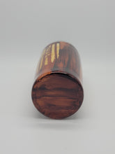 Load image into Gallery viewer, 20oz Faux Woodgrain Jeep Wrangler Epoxy Tumbler: Double Woodgrain Stainless Steel 20oz Epoxy Resin Cold Cup