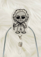 Load image into Gallery viewer, Horror Cartoon Retractable Badge Reel