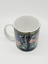 Load image into Gallery viewer, USA Flag and Military Boots Ceramic Coffee Mug: United States Military Coffee Cup