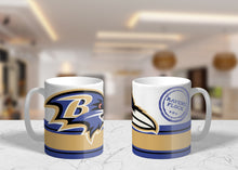 Load image into Gallery viewer, 11oz/15oz Custom NFL Coffee Mug: 8 Teams to Chose From NFL Team Mugs: Style Set 1