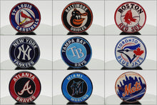 Load image into Gallery viewer, Custom MLB Phone Grip or Badge Reel with Epoxy Overlay: Pick Your Baseball Team Pick Your Base: Style Set 2