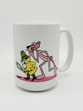 Load image into Gallery viewer, The Pink Panther Ceramic Coffee Mug: Classic Cartoon Coffee Cup