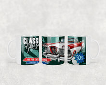 Load image into Gallery viewer, 11oz/15oz Ceramic Retro "Classic Garage We Fix Everything" Classic Automotive Coffee Cup