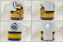 Load image into Gallery viewer, 11oz/15oz Custom NFL Coffee Mug: 8 Teams to Chose From NFL Team Mugs: Style Set 3