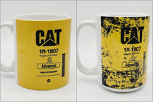 Load image into Gallery viewer, 11oz/15oz "CAT Oil Filter" Ceramic Coffee Mug: Two Styles CAT Coffee Cup