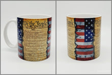 Load image into Gallery viewer, "We The People.." Ceramic Coffee Mug: Constitution Coffee Cup
