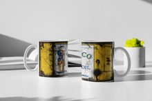 Load image into Gallery viewer, 11oz/15oz Dirty "Conoco" Motor Oil Can Coffee Mug: Vintage Oil Can Replica Coffee Mug