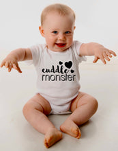 Load image into Gallery viewer, Cuddle Monster Cute Baby Gerber Onesies: Cotton Baby Bodysuit, makes a Great Gift!!