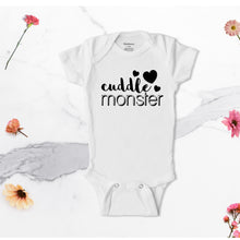 Load image into Gallery viewer, Cuddle Monster Cute Baby Gerber Onesies: Cotton Baby Bodysuit, makes a Great Gift!!
