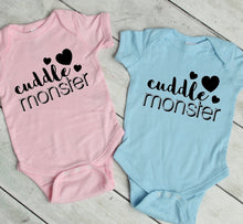 Load image into Gallery viewer, Cuddle Monster Cute Baby Gerber Onesies: Cotton Baby Bodysuit, makes a Great Gift!!