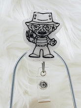 Load image into Gallery viewer, Horror Cartoon Retractable Badge Reel