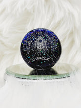 Load image into Gallery viewer, Holographic Oracle Phone Grip: Color Shift Oracle Phone Holder and Phone Stand