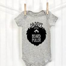 Load image into Gallery viewer, Daddy's Little Beard Puller: Cute and Funny Gerber Cotton Onesies