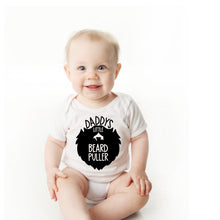 Load image into Gallery viewer, Daddy's Little Beard Puller: Cute and Funny Gerber Cotton Onesies