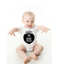 Load image into Gallery viewer, Daddy&#39;s Little Beard Puller: Cute and Funny Gerber Cotton Onesies
