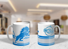Load image into Gallery viewer, 11oz/15oz Custom NFL Coffee Mug: 8 Teams to Chose From NFL Team Mugs: Style Set 2