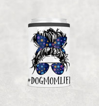 Load image into Gallery viewer, &quot;#DOGMOMLIFE&quot; Stainless Steel Tumbler: Dog Lovers Cup
