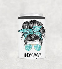 Load image into Gallery viewer, "#DOGMOM" Stainless Steel Tumbler: Ladies Dog Lovers Cup