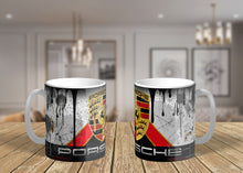 Load image into Gallery viewer, 11oz/15oz Dirty "Porsche" Coffee Mug: Custom Dirty Automotive Coffee Cup
