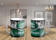 Load image into Gallery viewer, 11oz/15oz Dirty "Land Rover" Coffee Mug: Custom Dirty Automotive Coffee Cup