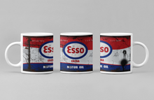 Load image into Gallery viewer, 11oz/15oz Dirty "Esso" Motor Oil Can Coffee Mug: Vintage Oil Can Replica Coffee Mug