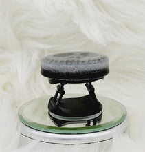 Load image into Gallery viewer, Jack Skeleton Collapsable Phone Grip with Glow In The Dark Iridescent Glitter.