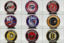 Load image into Gallery viewer, Custom NHL Phone Grip or Badge Reel with Epoxy Overlay: Pick Your Team Pick Your Base: Style Set 1