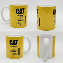 Load image into Gallery viewer, 11oz/15oz "CAT Oil Filter" Ceramic Coffee Mug: Two Styles CAT Coffee Cup