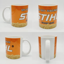 Load image into Gallery viewer, 11oz/15oz Ceramic STIHL Magnum Chainsaw Ceramic Coffee Mug