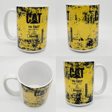 Load image into Gallery viewer, 11oz/15oz "CAT Oil Filter" Ceramic Coffee Mug: Two Styles CAT Coffee Cup
