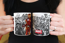 Load image into Gallery viewer, 11oz/15oz Super Hero&#39;s Coffee Mug: Custom Super Hero Coffee Cup Multiple Style Options
