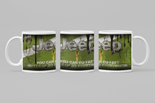 Load image into Gallery viewer, 11oz/15oz Dirty "Jeep" Coffee Mug: Custom Dirty Automotive Coffee Cup: Two Styles