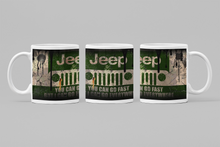 Load image into Gallery viewer, 11oz/15oz Dirty "Jeep" Coffee Mug: Custom Dirty Automotive Coffee Cup: Two Styles