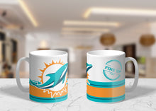 Load image into Gallery viewer, 11oz/15oz Custom NFL Coffee Mug: 8 Teams to Chose From NFL Team Mugs: Style Set 3