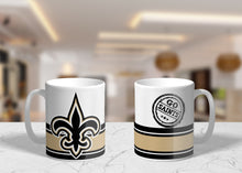 Load image into Gallery viewer, 11oz/15oz Custom NFL Coffee Mug: 8 Teams to Chose From NFL Team Mugs: Style Set 3
