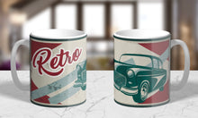 Load image into Gallery viewer, 11oz/15oz Ceramic Retro "Retro" Classic Automotive Coffee Cup
