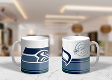 Load image into Gallery viewer, 11oz/15oz Custom NFL Coffee Mug: 8 Teams to Chose From NFL Team Mugs: Style Set 4