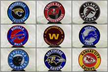 Load image into Gallery viewer, Custom NFL Phone Grip or Badge Reel with Epoxy Overlay: Pick Your Football Team Pick Your Base: Style Set 4