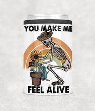 Load image into Gallery viewer, Funny Gardening Inspired Stainless Steel Tumbler: Gardening Lovers Cup Funny Dinosaur and Skeleton Tumbler
