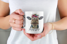 Load image into Gallery viewer, Moody 11oz/15oz Coffee Mug: Funny Cow Coffee Cup