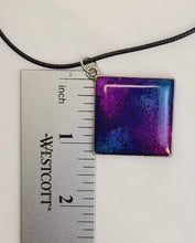 Load image into Gallery viewer, Handcrafted Purple and Blue Pendant
